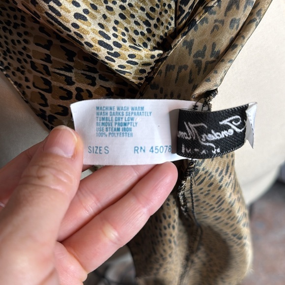 VINTAGE leopard bodysuit - Picture 7 of 7